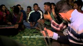 Kumaoni bhajan sung by grooms relatives [upl. by Asehr]