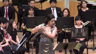 Flute Concertino in D Major Op107  Korea Wind Philharmony [upl. by Ardnas]