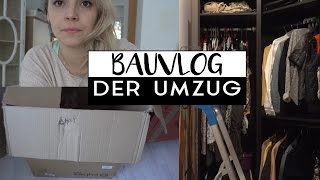 Bau VLOG 20  DER UMZUG  Frau La [upl. by Ycnej561]