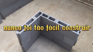 assim fica muito fácil construir qualquer casa em menos tempo blocos de encaixe fácil e rápido [upl. by Avert994]