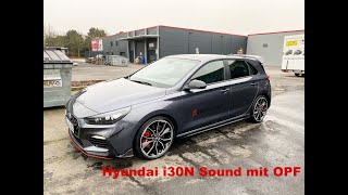 Hyundai i30 N Sound mit OPF  LOUD EXHAUST [upl. by Eiramana]