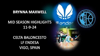 BRYNNA MAXWELL  MID SEASON HIGHLIGHTS 11924 [upl. by Aseena]