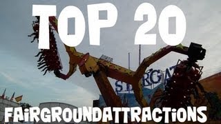 TOP 20 Fairgroundattractions Europe selected by Xtremeridesnl [upl. by Varin]