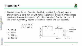 FE Exam Review Structural Design 20191106 [upl. by Cordelia]