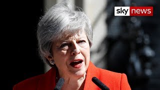 Watch Theresa Mays resignation speech in full [upl. by Omarr]