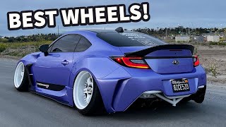 BEST WHEEL SETUP For A 2022 Subaru BRZGR86 [upl. by Anigriv582]