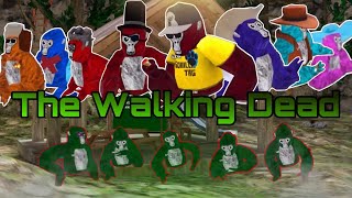 Gorilla Tag Movie  The Walking Dead [upl. by Hanahsuar]