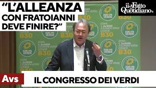 quotQualcuno pensa che lalleanza con Fratoianni debba finirequot la risposta di Bonelli al congresso [upl. by Liryc]