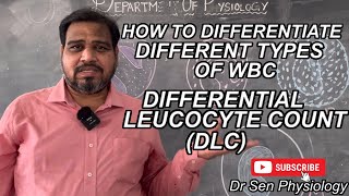 Differential Leucocyte CountDLCHow to differentiate different types of WBC [upl. by Otho]