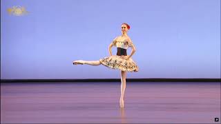 Yaroslavna Kuprina Russia  Paquita Variation  XIV Moscow Ballet Competition Junior Round 3 [upl. by Cerys889]