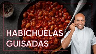 Como Cocinar HABICHUELAS GUISADAS  Receta del Chef Piñeiro [upl. by Zeuqcaj668]