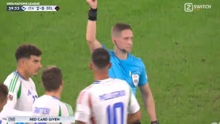 Lorenzo Pellegrini Red Card Italy vs Belgium 22 All Goals and Extended Highlights [upl. by Cunningham309]