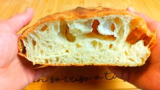 PANE O FOCACCIA PROVA IL MIO PANFOCACCIA SOFFICE E GOLOSISSIMO [upl. by Enileve]