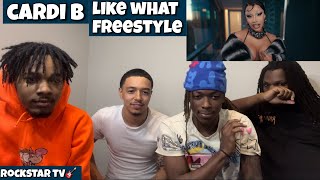 Cardi B  Like What Freestyle  music video  Reaction ‼️ [upl. by Peters538]