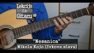 Nesanica  Nikola Kojo  Ivkova slava   solo lesson cover [upl. by Eugnimod]