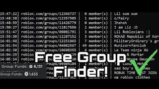 Roblox Fastest Group Finder  2024  Replit [upl. by Loram]