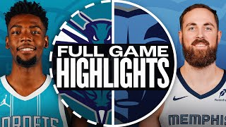 HORNETS at GRIZZLIES  NBA PRESEASON FULL GAME HIGHLIGHTS  October 10 2024 [upl. by Papageno]