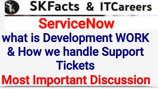 ServiceNow Developer Work Examples  ServiceNow skfacts [upl. by Aerdnaek]