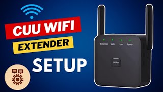 CUU WIFI EXTENDER SETUP amp CONFIGURATION METHOD [upl. by Yort668]