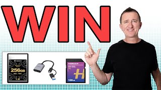 WIN  Homan memory cards and card readers in our FREE to enter competition [upl. by Nymrak]