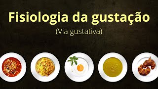 Fisiologia da gustação via gustativa [upl. by Crysta]