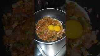 Egg rice  Simple egg rice Part 1 shorts [upl. by Otrebtuc]