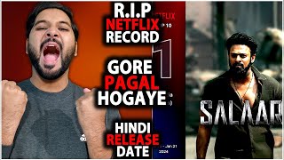 Salaar Shocking English Reviews  Create Records in Netflix  Salaar Hindi OTT Netflix Release Date [upl. by Sidnarb]