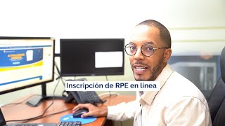 Solicitud de inscripción de RPE en línea [upl. by Rossner565]