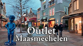 The Designer Outlet From Belgium Maasmechelen Village  Christmas [upl. by Naahsar839]