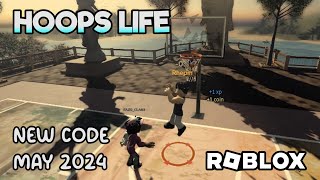 Roblox Hoops Life New Code May 2024 [upl. by Anesuza]