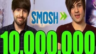 Smosh Hits 10 Million Subscibers [upl. by Anecusa]