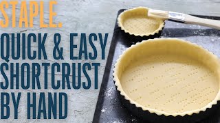 Easy and tasty handmade shortcrust pastry chef recipe [upl. by Ariait161]