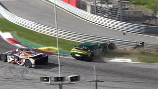 ADAC GT Masters Crash and Action 2022 Sunday [upl. by Hirsch]