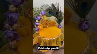 laddu gopal ke liye singhasan singhasan janamashtamispecial shots [upl. by Triley]