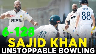 Sajid Khan Gets 6 Wicket Haul 🙌  Pakistan vs England  3rd Test Day 1 2024  PCB  M3G1K [upl. by Wong]