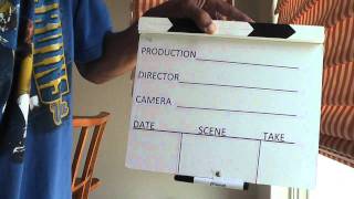 How to make a Clapper Board [upl. by Eitak]