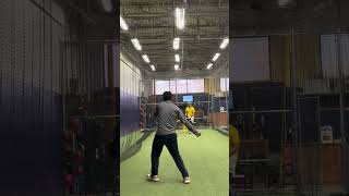 Abdullah Batting  Net Practice  Hamden 112424 [upl. by Nallad]