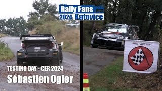 TEST WRC  CER 2024  Sébastien Ogier [upl. by Acessej]