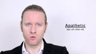 Apathetic  Meaning  Pronunciation  Word World  Audio Video Dictionary [upl. by Krantz]