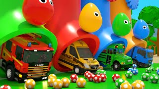 Bingo Song amp Wheels On the Bus learn colors with a soccer ball  Baby Nursery Rhymes amp Kids Songs [upl. by Ynnod]