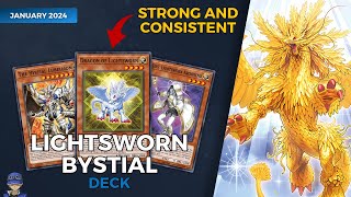 STRONG AND CONSISTENT LIGHTSWORN BYSTIAL Deck Duels 2024 YGOPRO JANUARY 2024 [upl. by Katharyn]