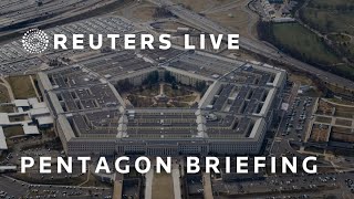 LIVE Pentagon briefing with Air Force Maj Gen Pat Ryder [upl. by Yerag]