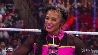 WWE RAW BIANCA BELAIR VS DOUDROP 022122 [upl. by Mourant]