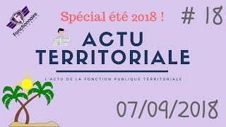 ACTU TERRITORIALE 18  spécial rentrée 2018 [upl. by Cindi]