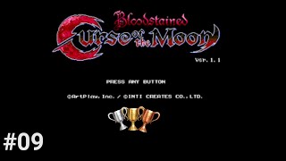 Bloodstained Curse of the Moon 09 GUIA DE TROFÉUS [upl. by Nivlen]