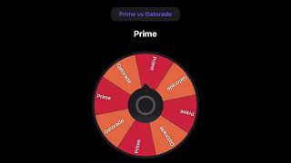 Prime vs Gatoradespinthewheel prime gatorade [upl. by Yoshio]