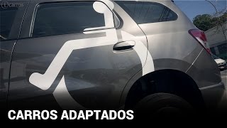 Carros adaptados para deficientes [upl. by Enyale448]