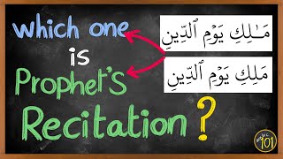 Which Qiraah did the Prophet ﷺ use to recite the Quran  Arabic101 [upl. by Sell]