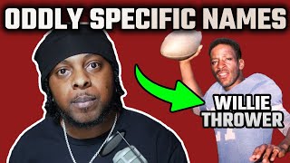 4 NFL Players With Oddly Specific Names amp Amazing Stories [upl. by Haneeja]