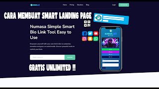 CARA MEMBUAT SMART LANDING PAGE SECARA GRATIS [upl. by Pip863]